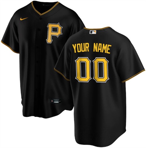 Men's Pittsburgh Pirates ACTIVE PLAYER Custom Stitched MLB Jersey